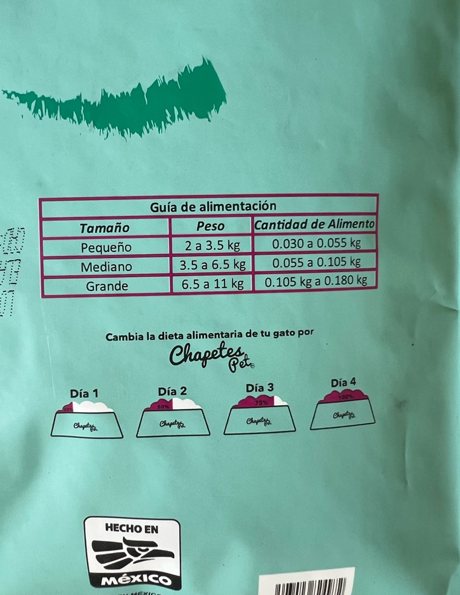 Croquetas Chapetes de carne para gato etapa adulto